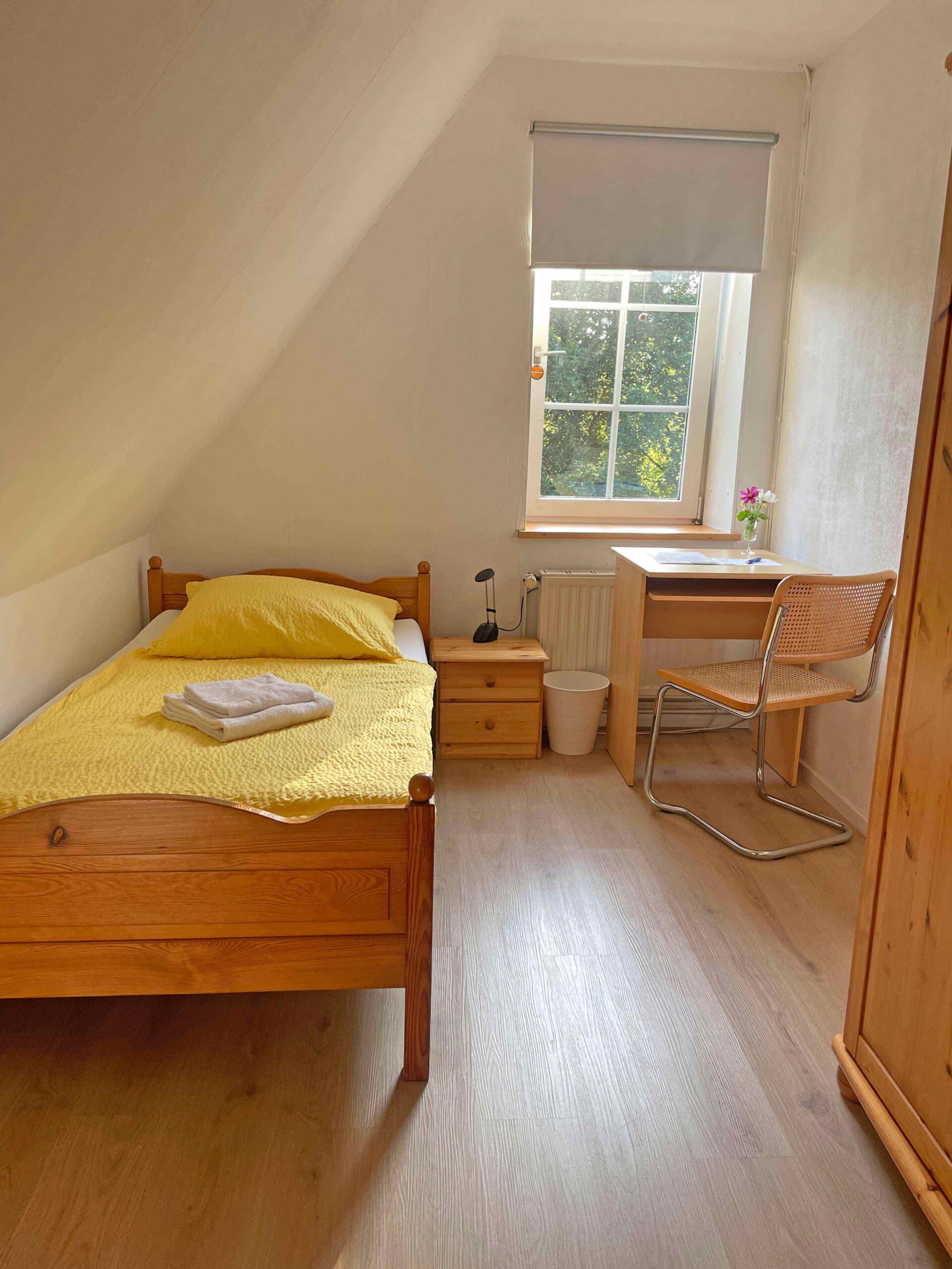 Einzelzimmer im Gästehaus Wedework in der Wedemark