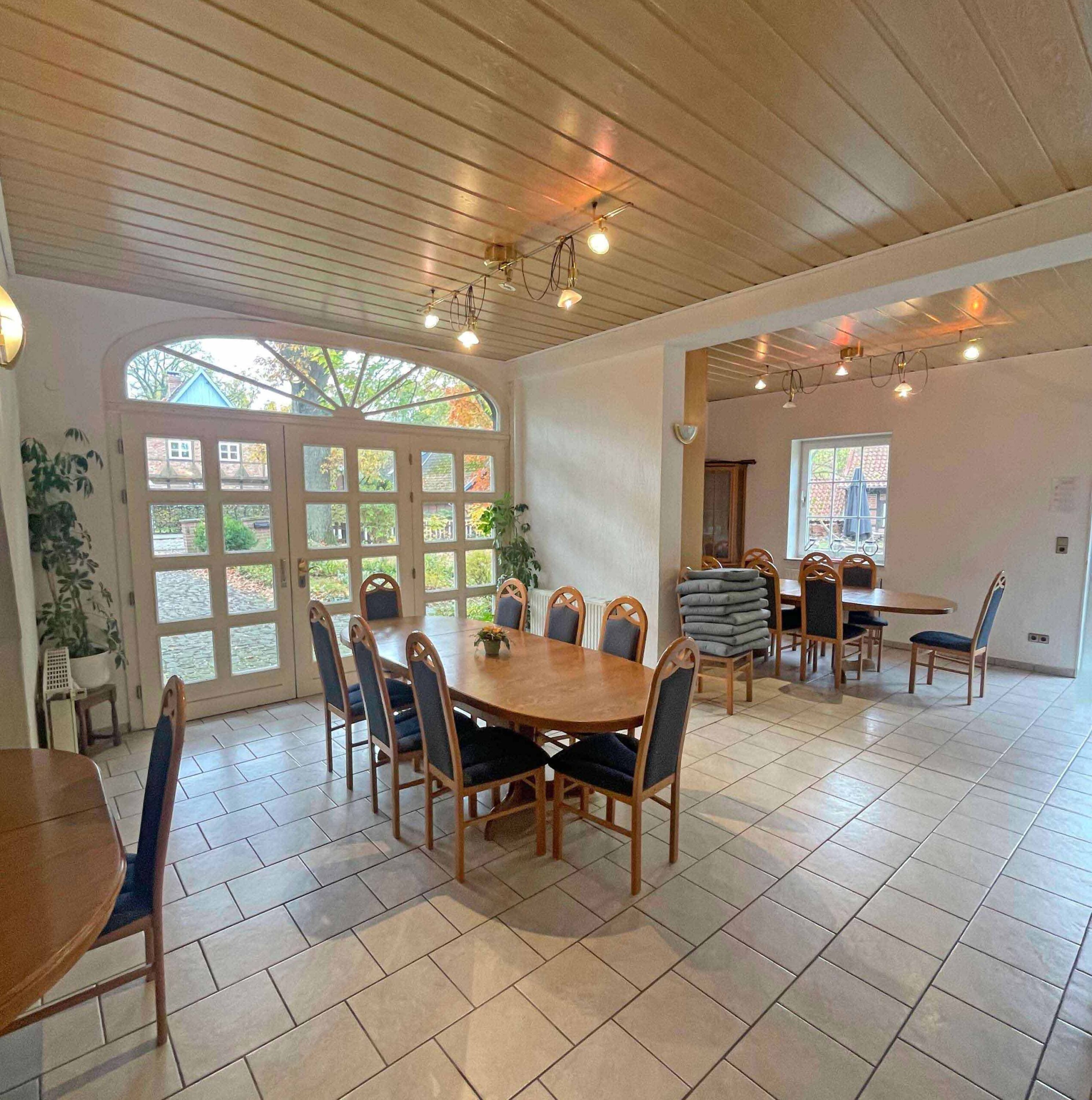 Aufenthaltsraum im Gästehaus Wedework in der Wedemark