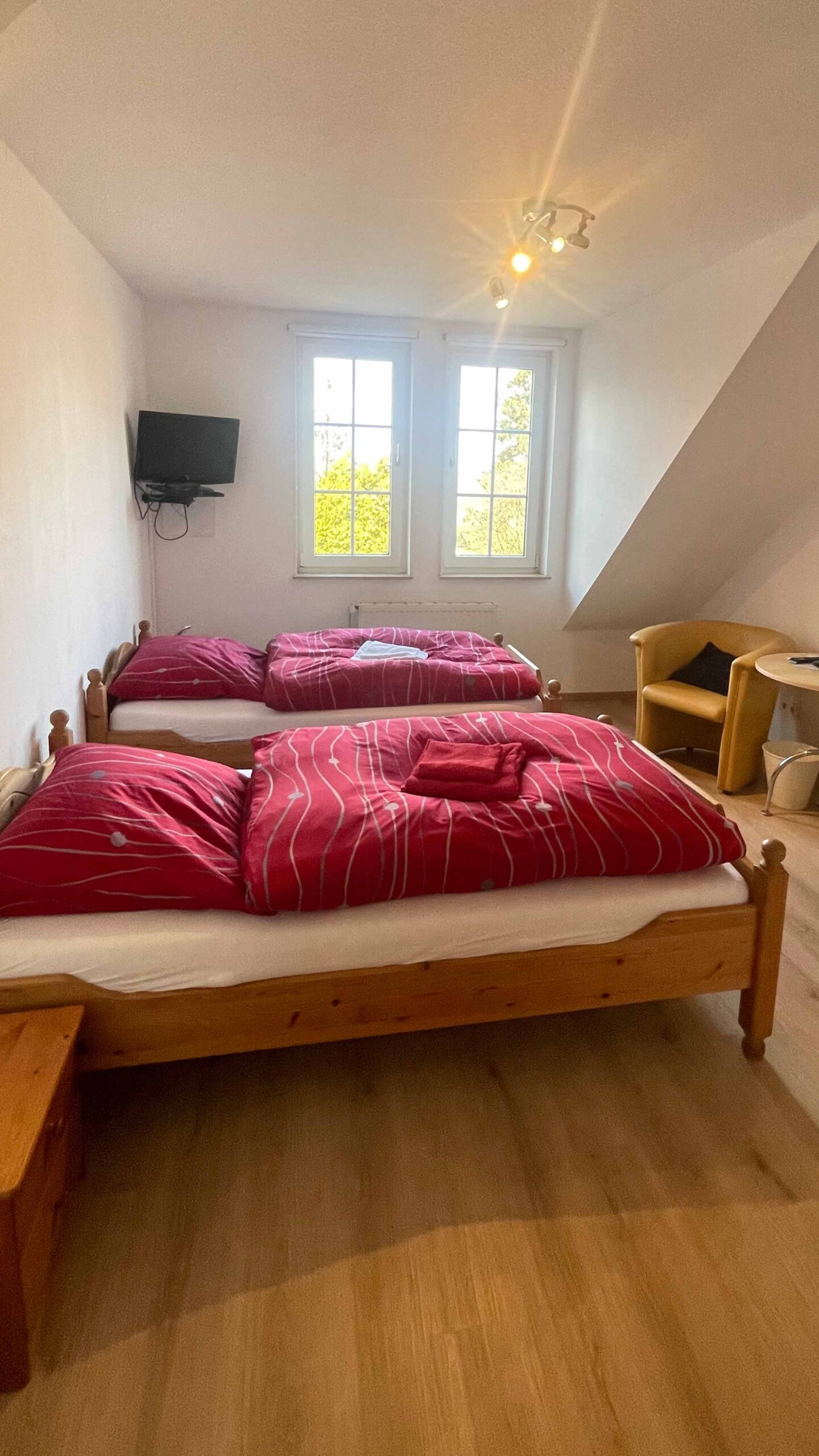 Doppelzimmer im Gästehaus Wedework in der Wedemark