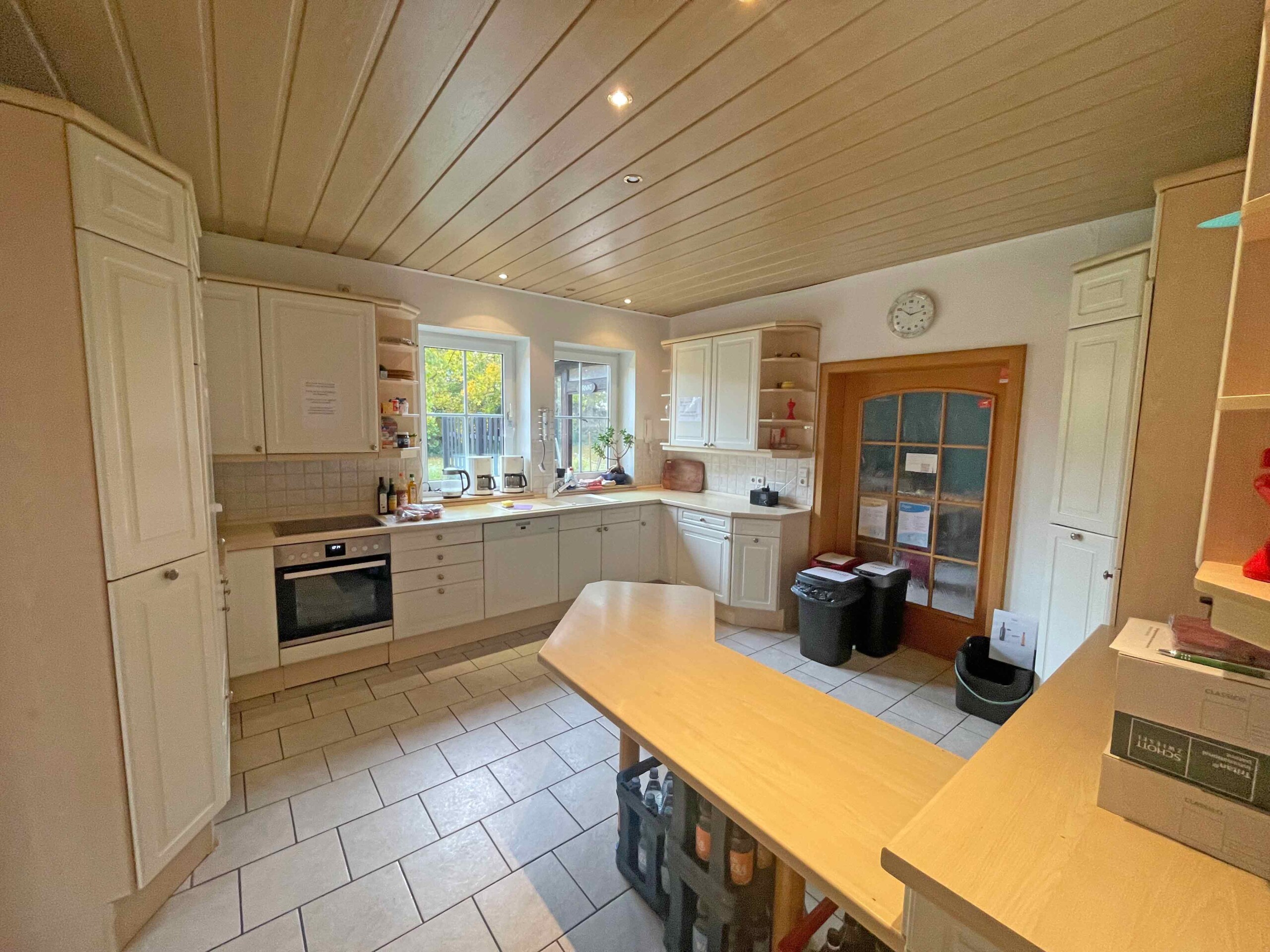 Gemeinschaftsküche im Gästehaus Wedework in der Wedemark